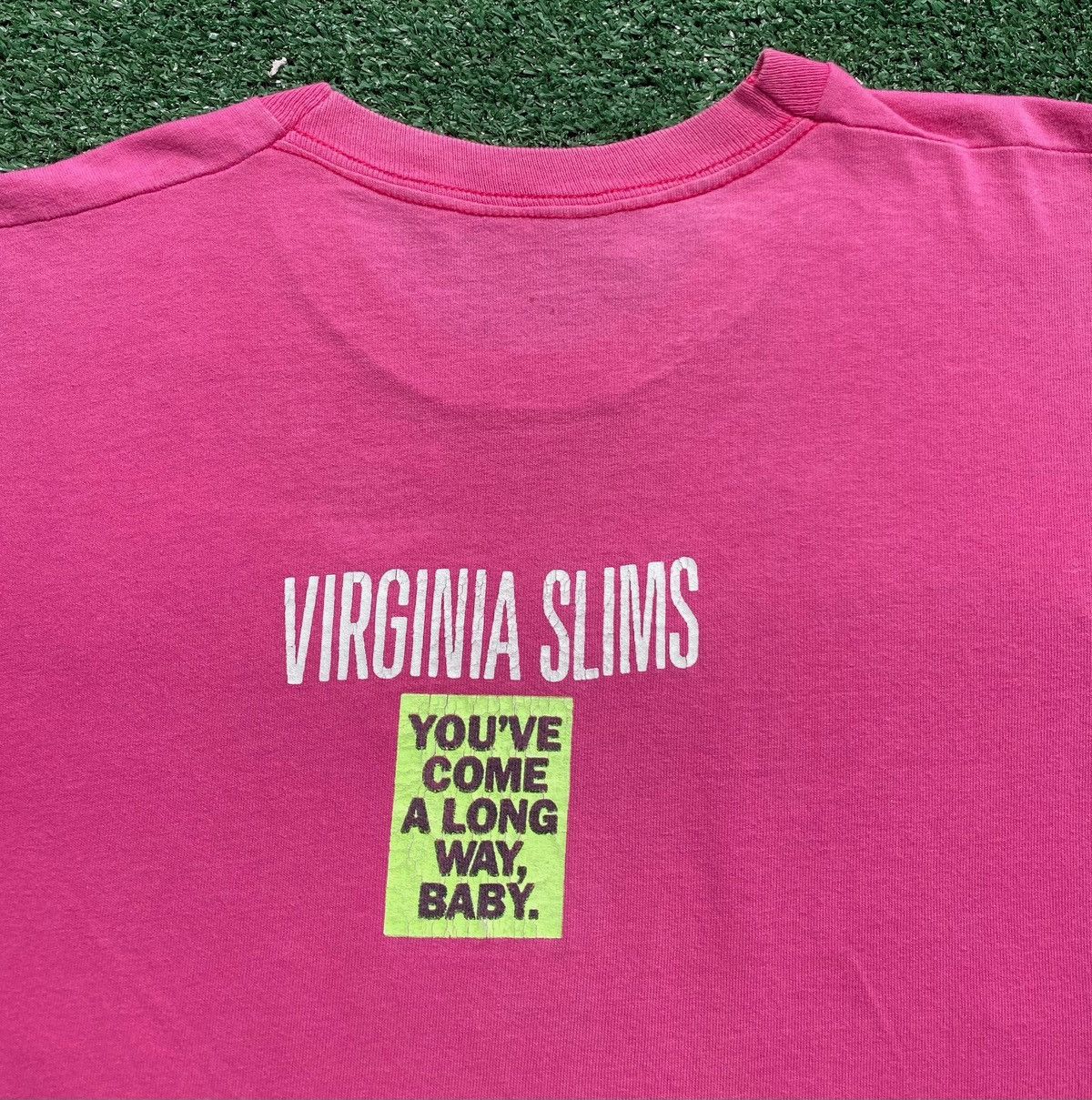Vintage 90’s Virginia Slims Sugar & Spice Double Sided T-Shirt XL Size US XL / EU 56 / 4 - 5 Thumbnail