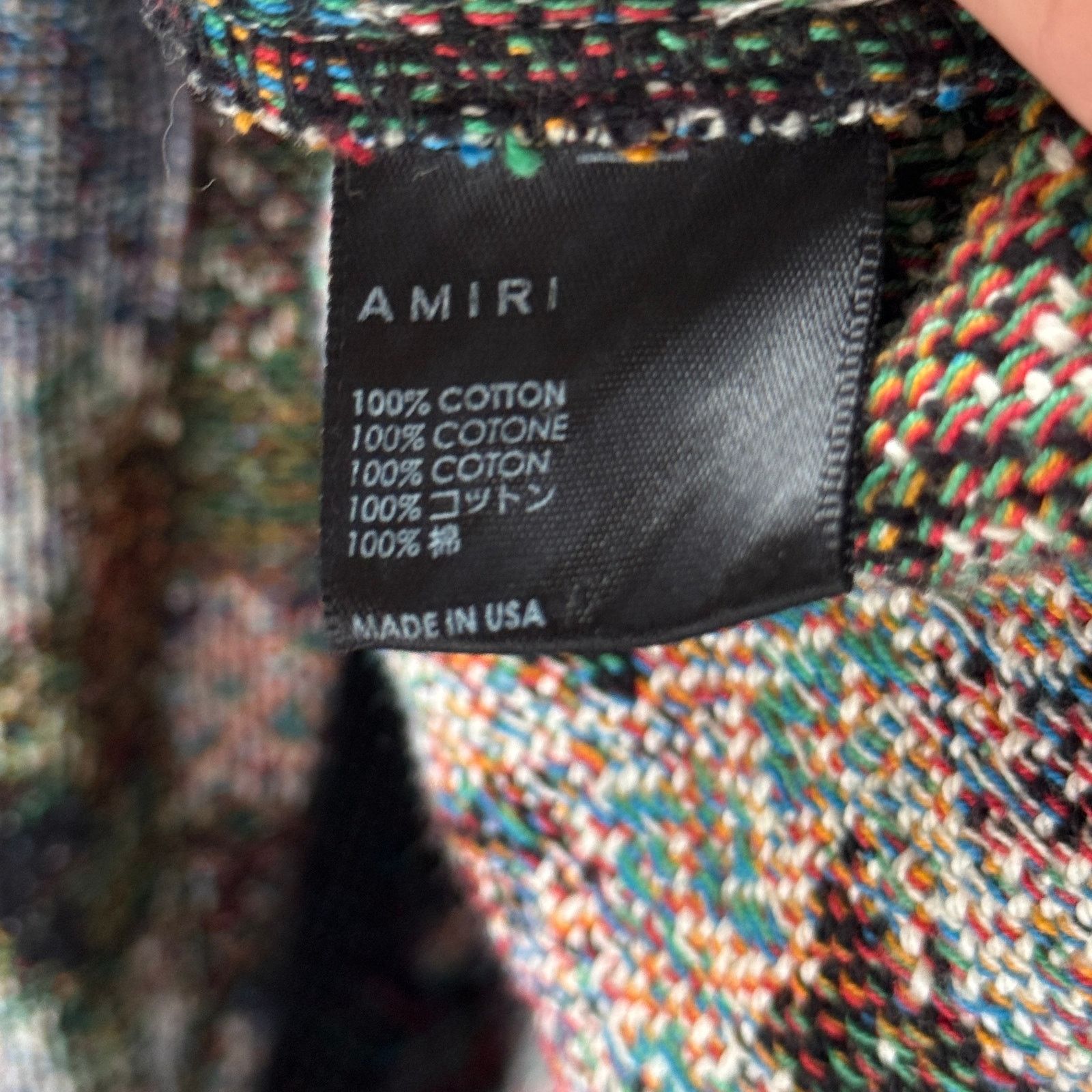 Amiri Size M - Amiri Men's Pegasus Tapestry Knit Logo Crewneck Size US M / EU 48-50 / 2 - 5 Thumbnail