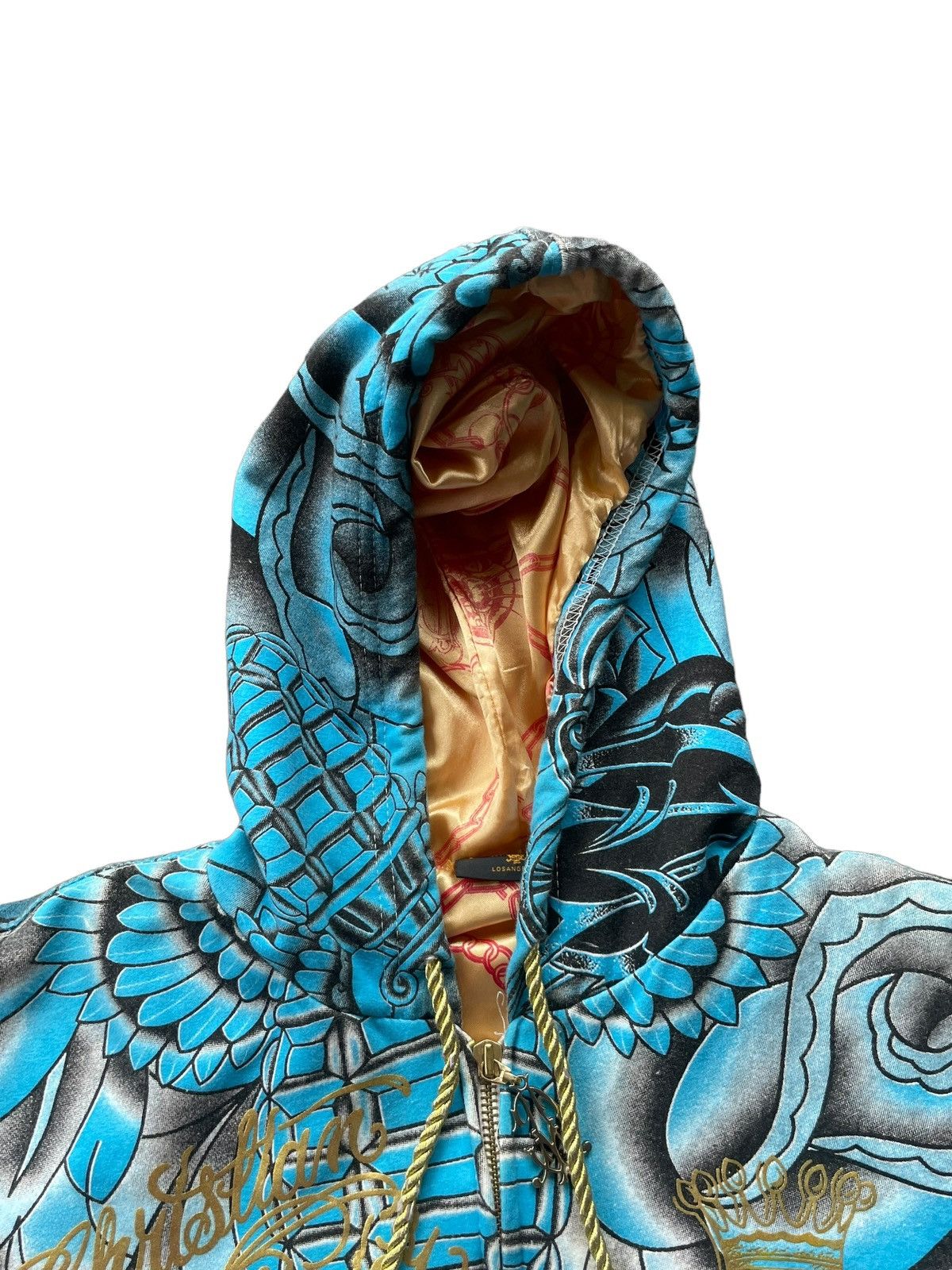 Christian Audigier Christain Audiger Zipper Hoodie Size US M / EU 48-50 / 2 - 5 Thumbnail
