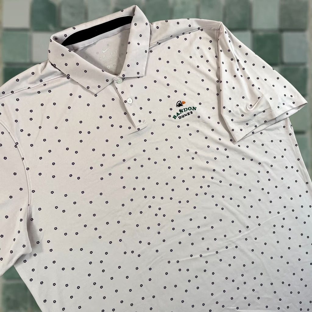 Nike NIKE x BANDON DUNES Golf Polo Shirt Men XL Vapor Print Performance Dri Fit NWOT Size US XL / EU 56 / 4 - 1 Thumbnail