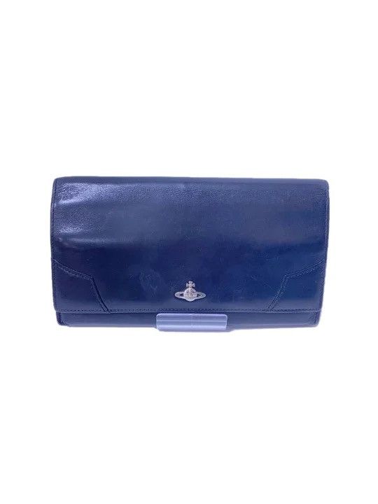 image of Vivienne Westwood Big Wallet Woman Archive in Blue, Women's