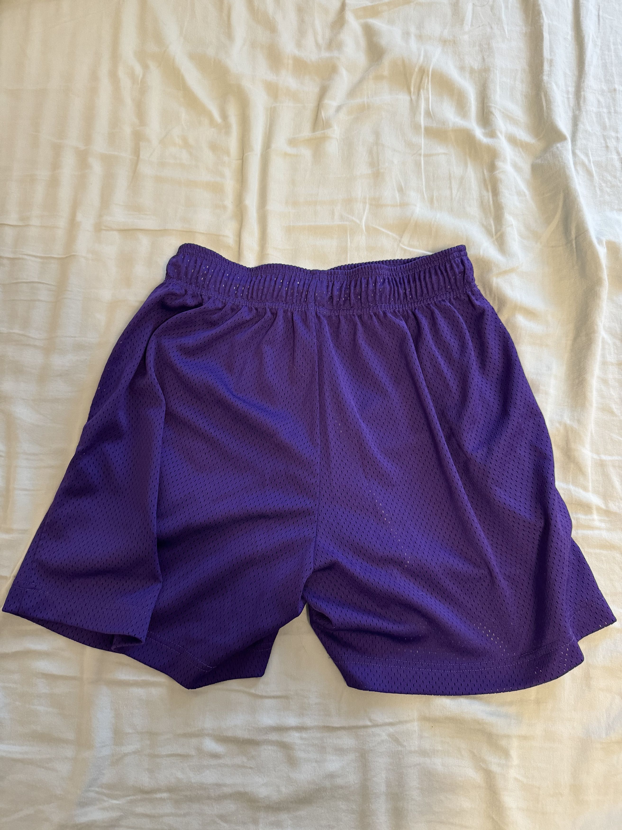 Eric Emanuel EE Mesh Shorts Purple/Red Size US 33 - 4 Thumbnail