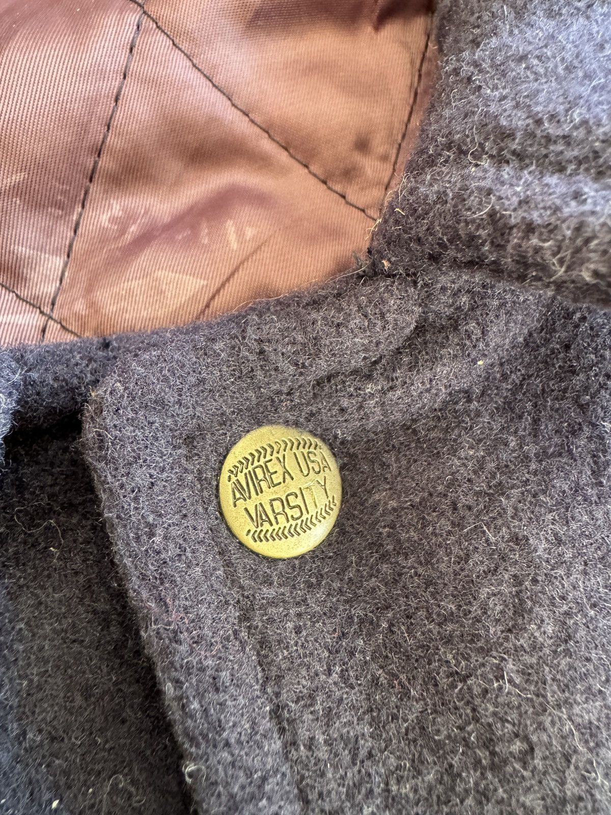 Avirex × Vintage Avirex USA 25 year Anniversary wool jacket XXL Size US XXL / EU 58 / 5 - 4 Thumbnail