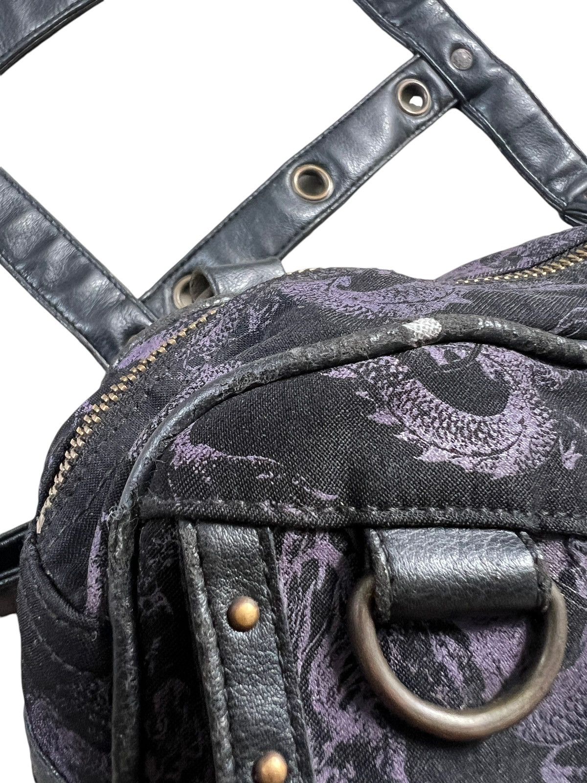 Seditionaries 2000 Ozz On 🇯🇵 Dragon Motif Bondage Strap Backpack Size ONE SIZE - 9 Thumbnail