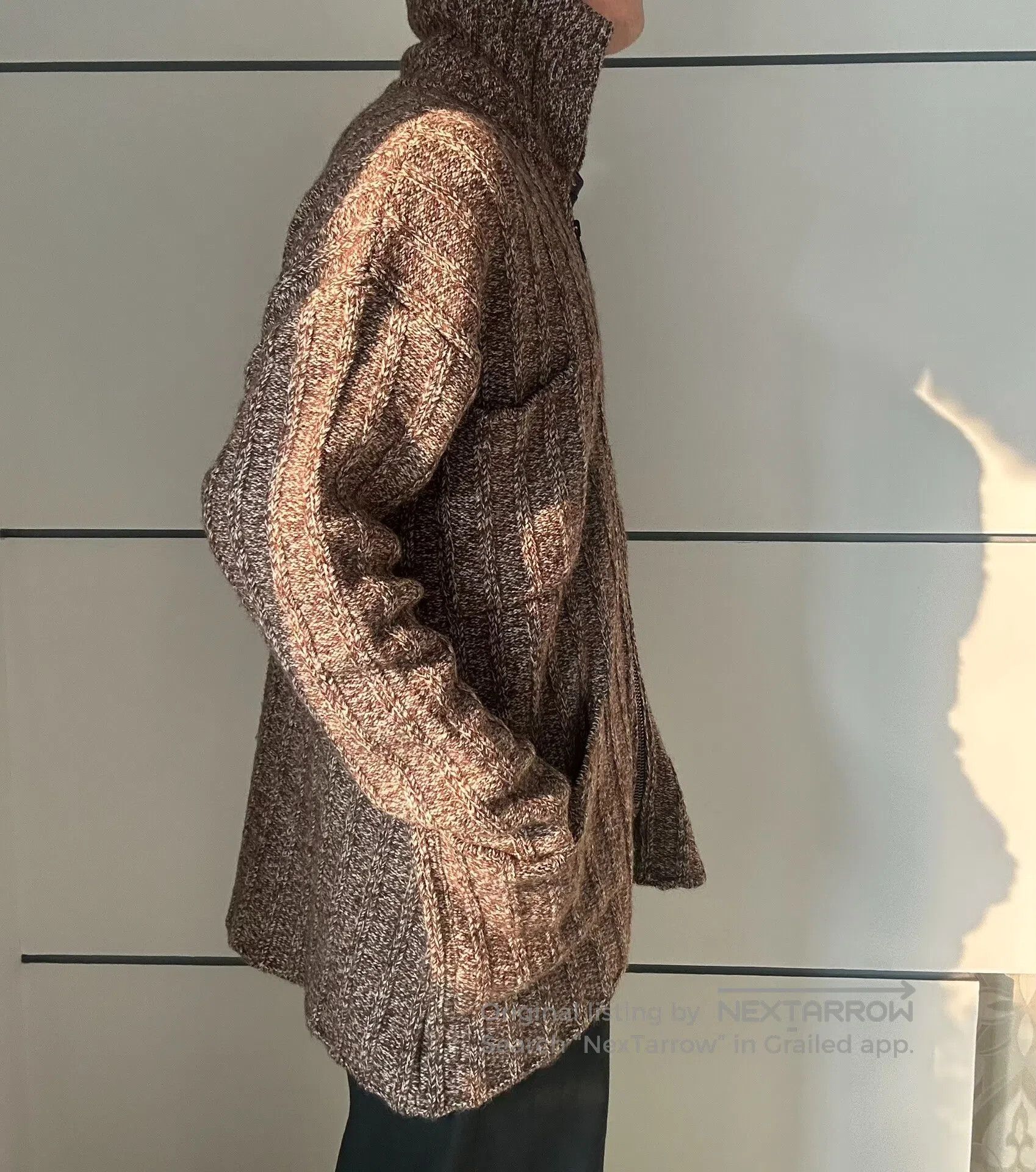 Dries Van Noten DRIES VAN NOTEN Thick zipper sweater in the initial design Size US M / EU 48-50 / 2 - 1 Thumbnail