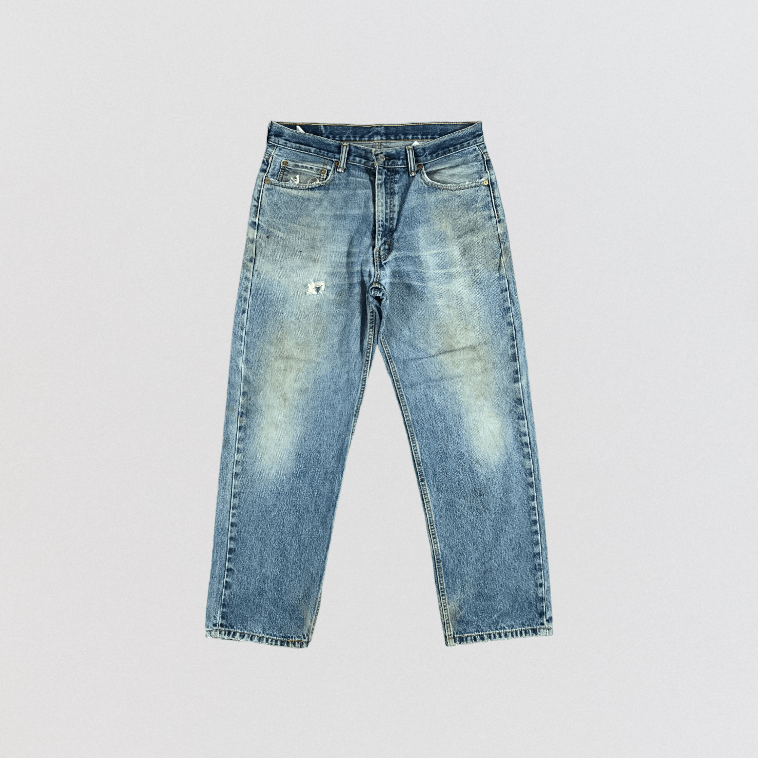 Levi's × Vintage Vintage Blue Wash Levis 550 Jeans-JM2488 Size US 35 - 1 Thumbnail