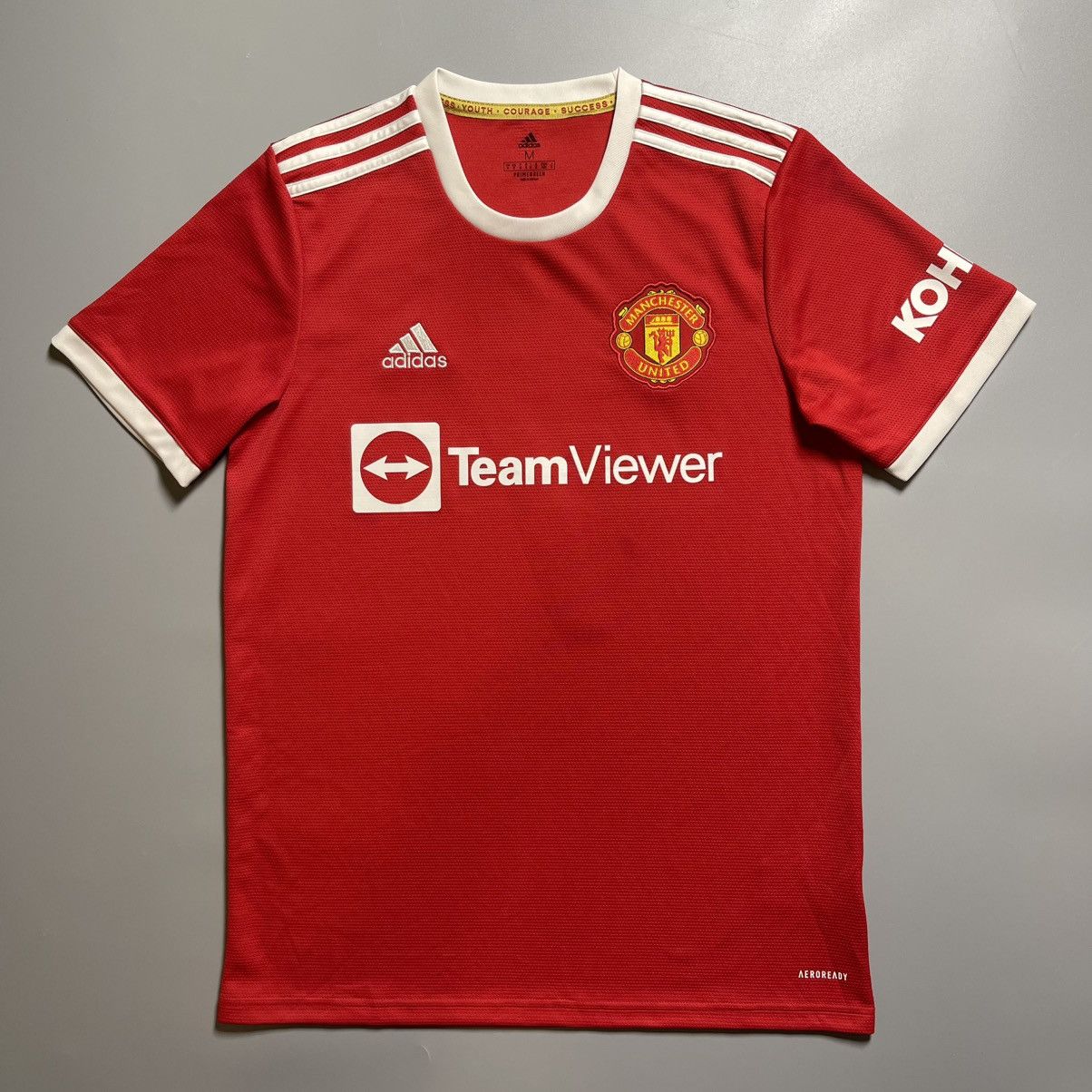 Adidas × Vintage MANCHESTER UNITED ADIDAS 2021/2022 SOCCER JERSEY #7 RONALDO Size US M / EU 48-50 / 2 - 2 Thumbnail