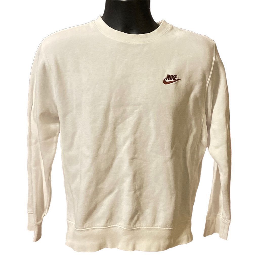 Nike Men's Nike White Sweatshirt Size S Size US S / EU 44-46 / 1 - 1 Thumbnail