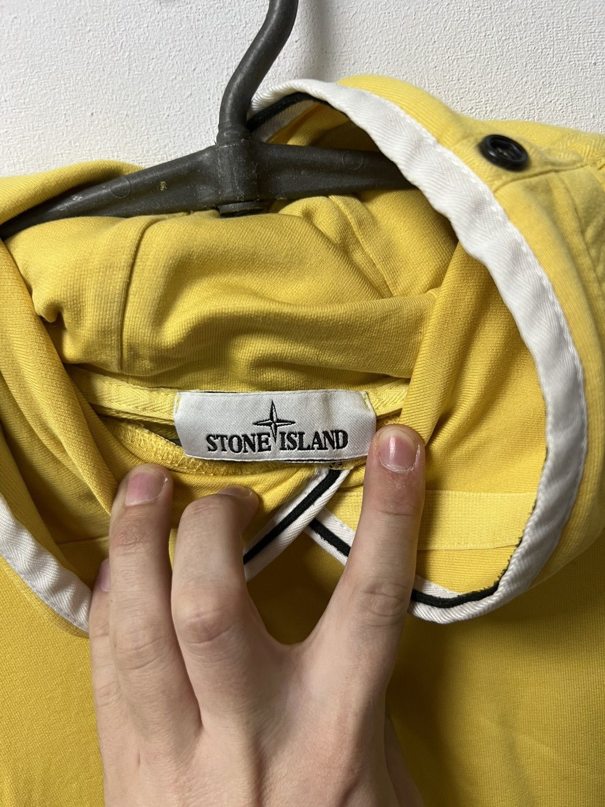 Stone Island Stone Island Hoodie Yellow Size US M / EU 48-50 / 2 - 4 Thumbnail