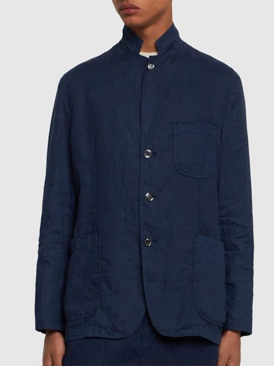 Aspesi o1lsvrm0425 Samuraki Blazer in Blue Size 42R - 3 Thumbnail