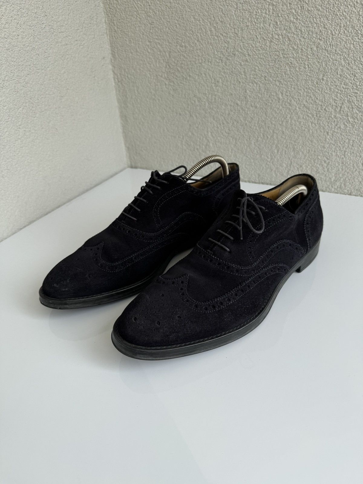 Sutor Mantellassi Sutor Mantellasi Oxfords Dark Shoes Leather Size US 10 / EU 43 - 4 Thumbnail