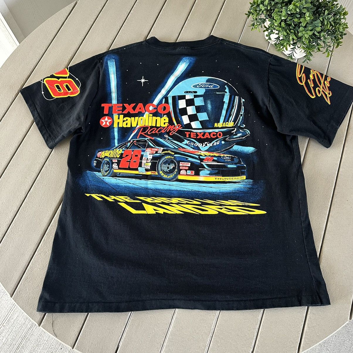 NASCAR × Vintage 90s Ernie Irvan Yates Rocket Nascar Space Racing AOP Tee Size US XXL / EU 58 / 5 - 8 Thumbnail