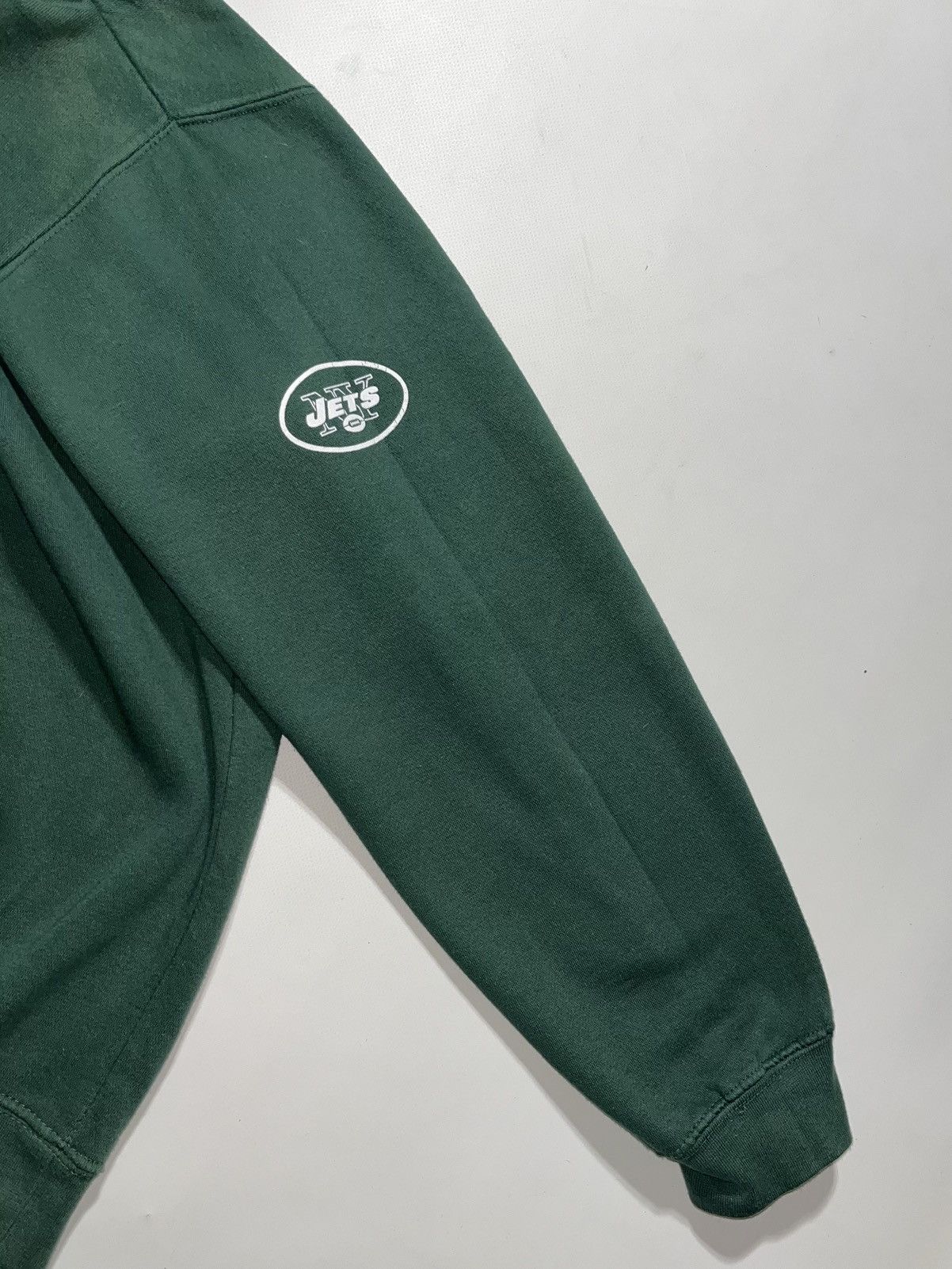 NFL Vintage 90’s New York Jets Sanchez boxy fit hoodie NFL Size US XL / EU 56 / 4 - 4 Thumbnail