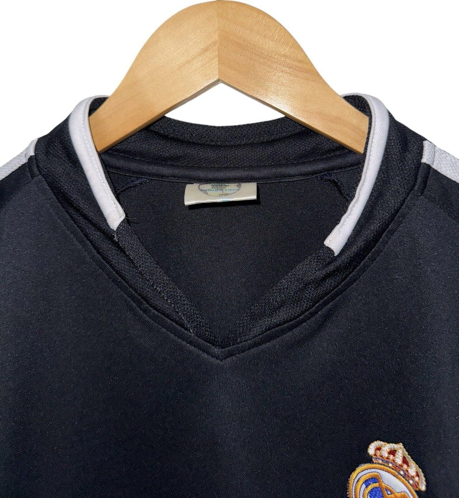 Designer Vintage World Soccer Real Madrid Away #11 Owen Jersey L Size ONE SIZE - 4 Thumbnail