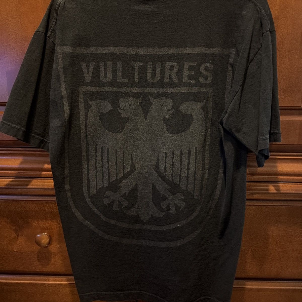 Kanye West VULTURES black tee Concert Merch Size US M / EU 48-50 / 2 - 2 Thumbnail