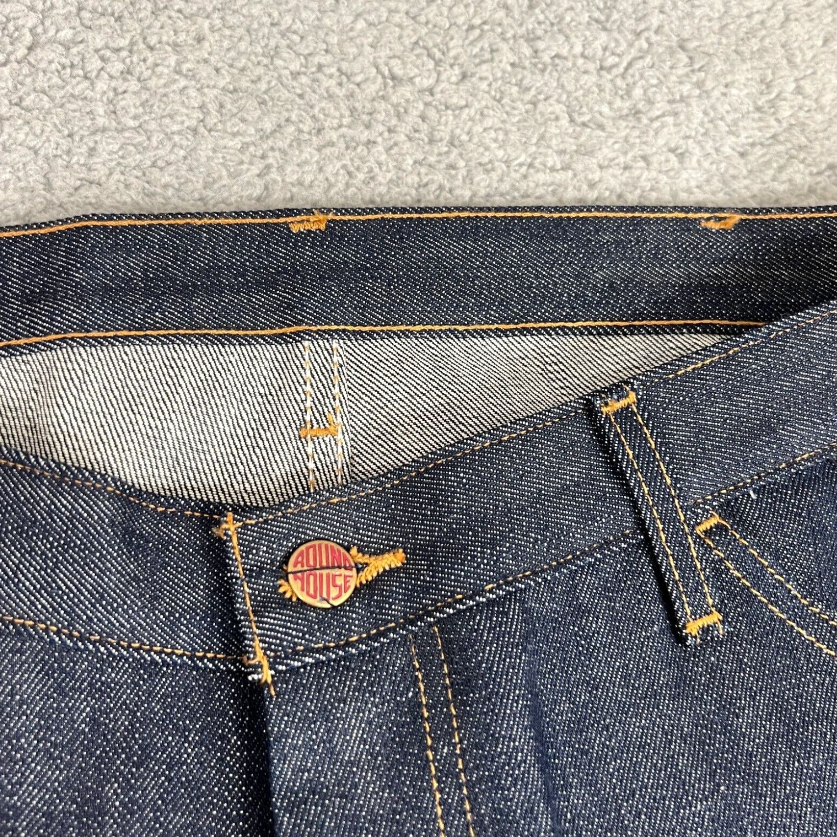 Vintage VINTAGE Round House American Made Jeans Blue Denim Mens Size 36x32 Made In USA Size US 36 / EU 52 - 3 Thumbnail