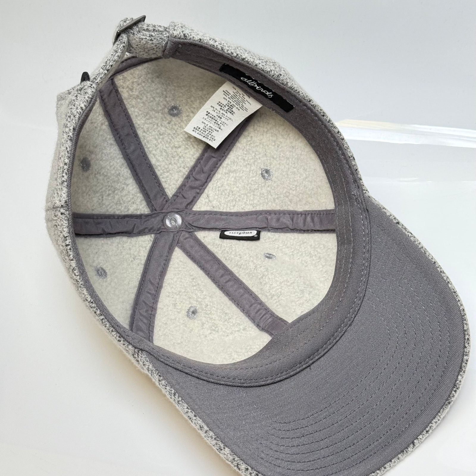 Allbirds Allbirds Wool Baseball Cap Hat Gray Adjustable Sustainable Size ONE SIZE - 6 Thumbnail