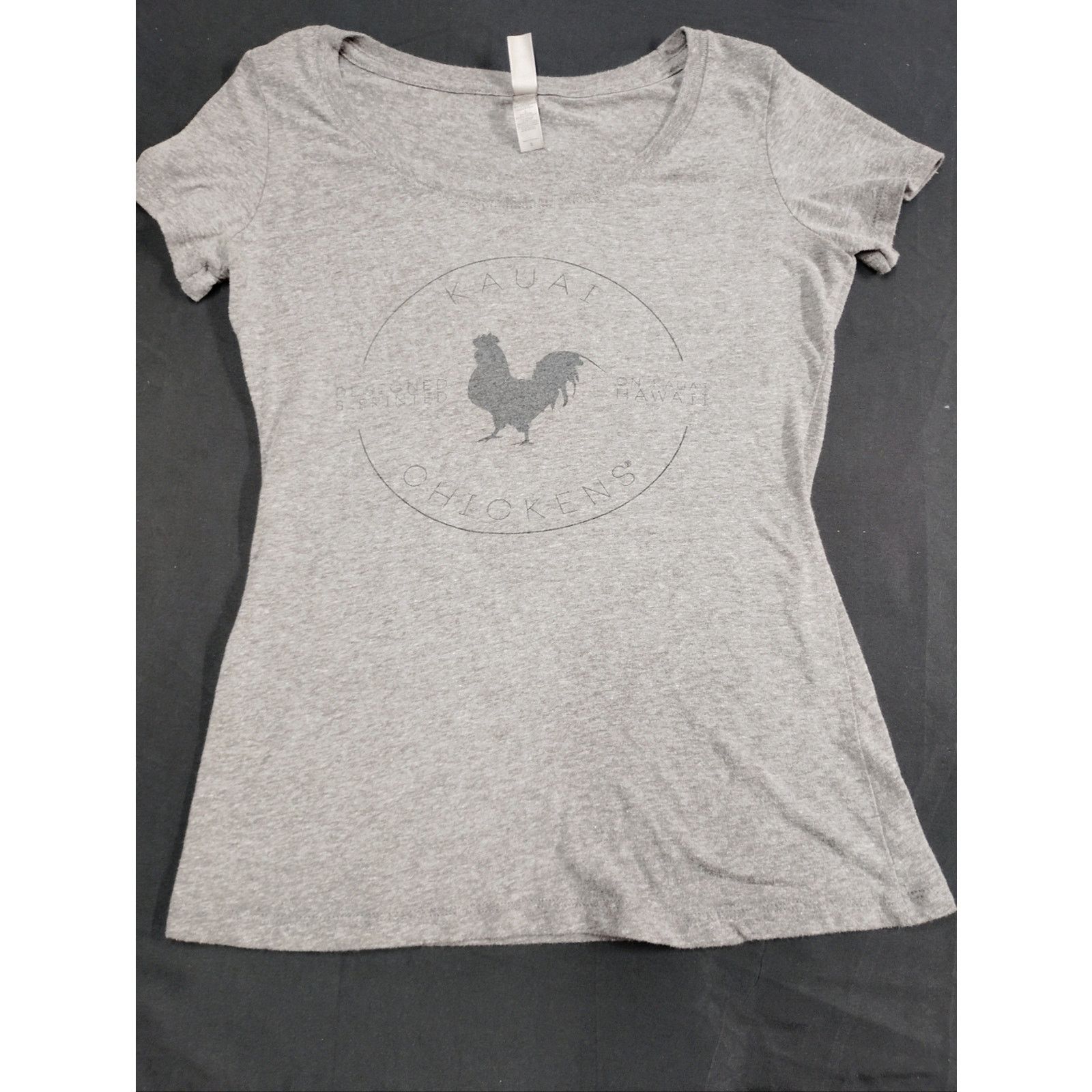 Next Level Apparel Next Level Apparel Heather Gray Rooster Graphic Tee Size S / US 4 / IT 40 - 1 Thumbnail