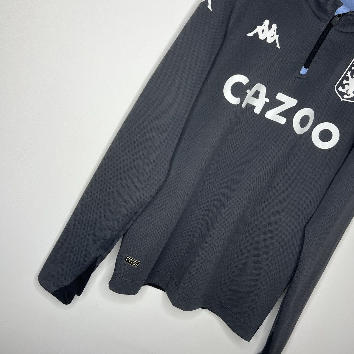 Kappa × Vintage Vintage Aston Villa Kappa soccer training sweatshirt size M Size US M / EU 48-50 / 2 - 3 Thumbnail