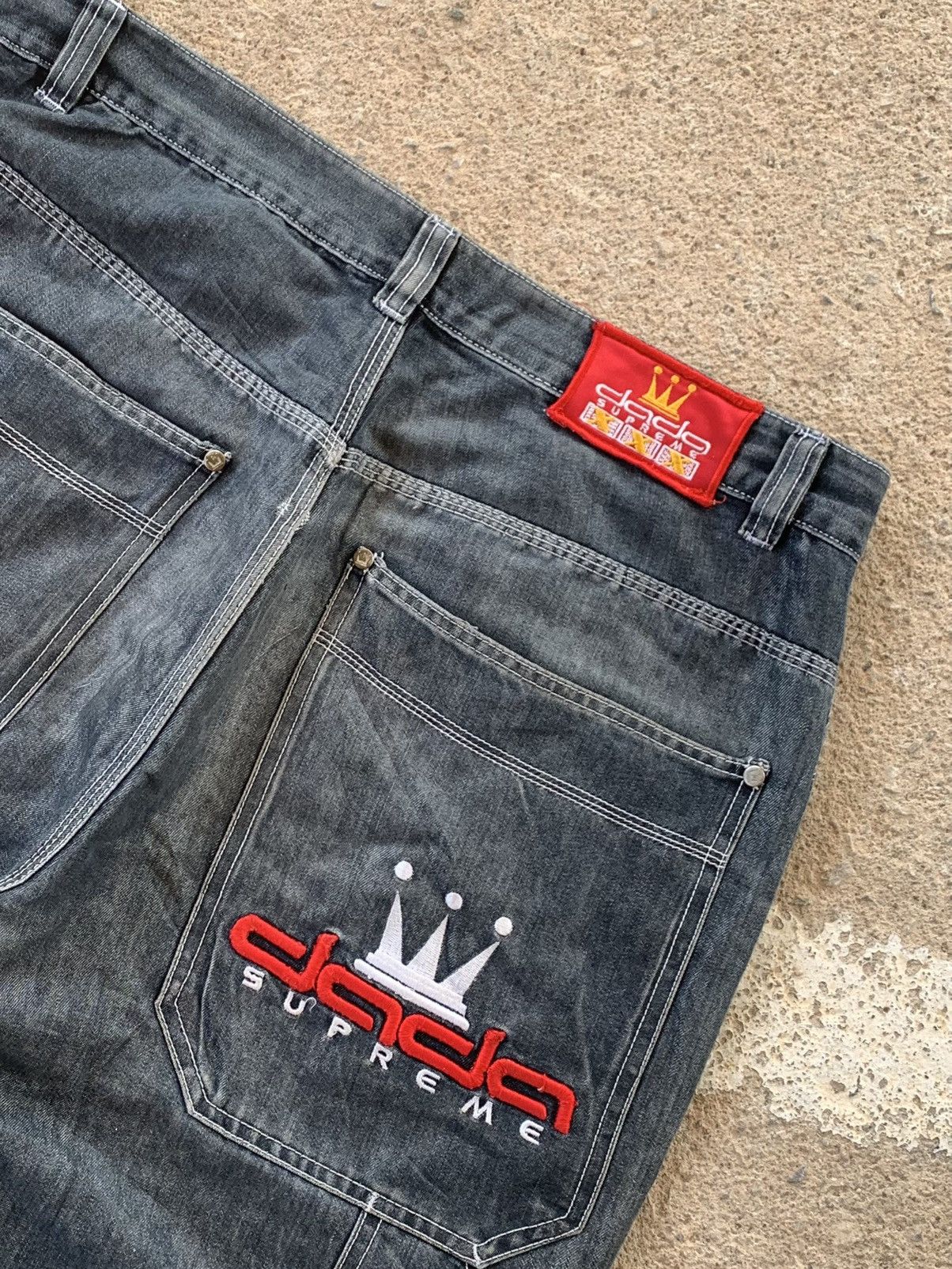 JNCO × Vintage Vintage Y2K Dada supreme carpenter baggy jeans Size US 36 / EU 52 - 3 Thumbnail