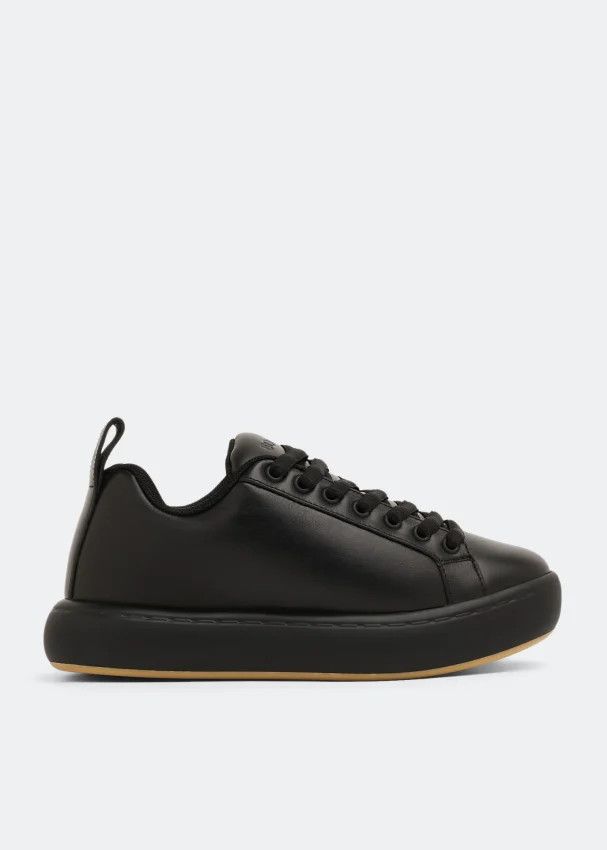 image of Bottega Veneta O1Loc1C0324 716233 Pillow Sneakers In Black, Women's
