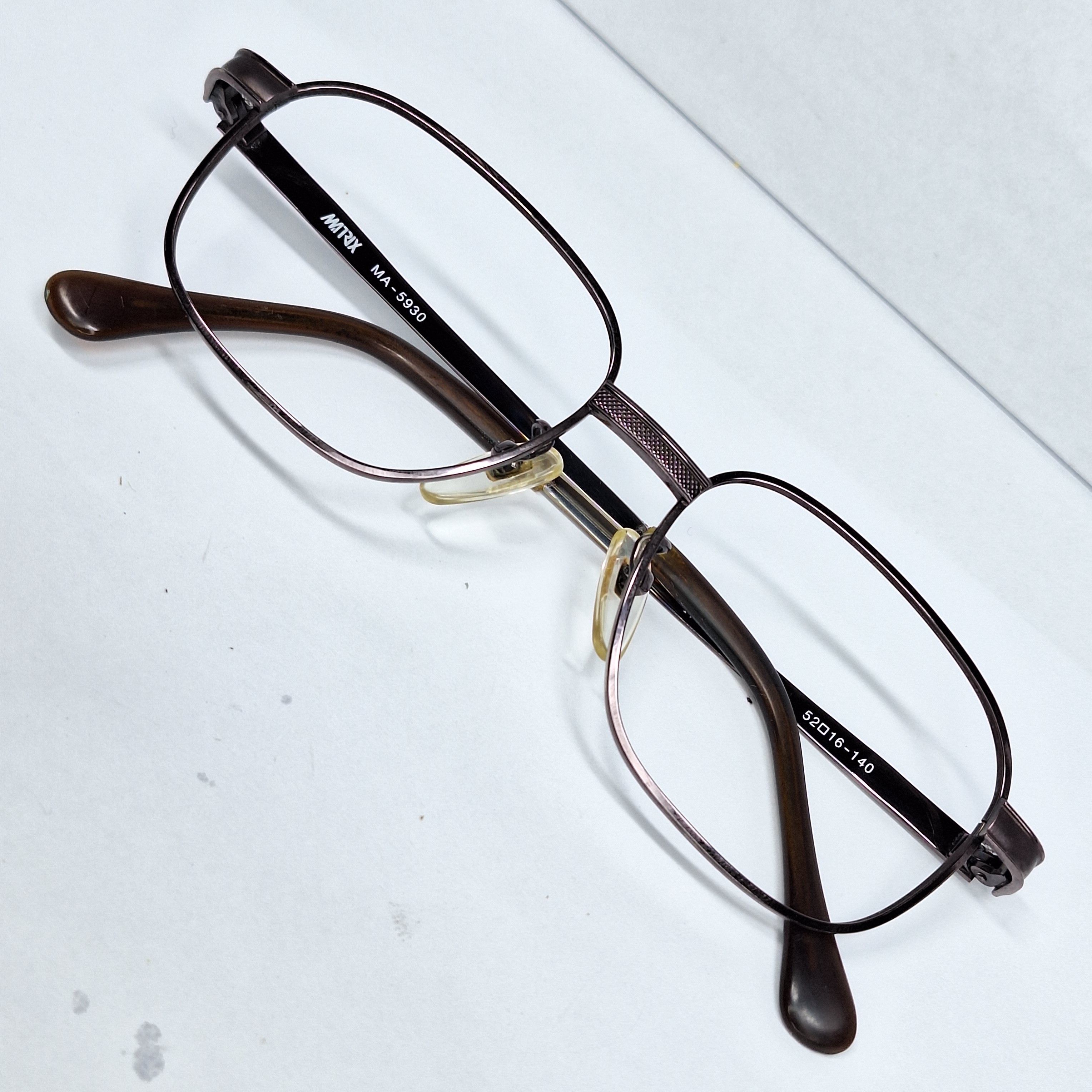 Vintage Matrix MA-5930 All Titan IP Ion Plating Glasses All Titanium Size ONE SIZE - 1 Thumbnail