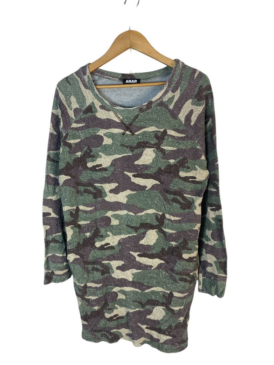 Japanese Brand Anap fullprint camo sweatshirt Size M / US 6-8 / IT 42-44 - 1 Thumbnail