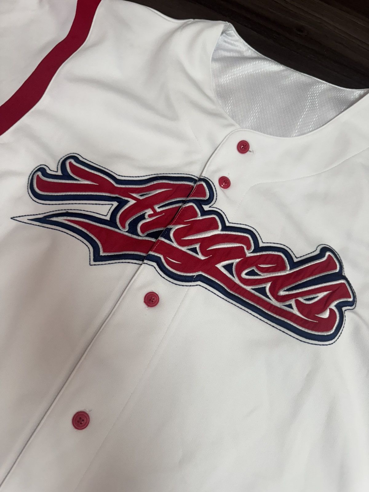 MLB Anaheim Los Angles Angels MLB White Stitched Baseball Jersey Size US XL / EU 56 / 4 - 3 Thumbnail