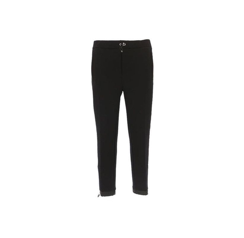 Prada Prada Classic Black Cotton Casual Pants-2506 Size US 26 / EU 42 - 4 Thumbnail