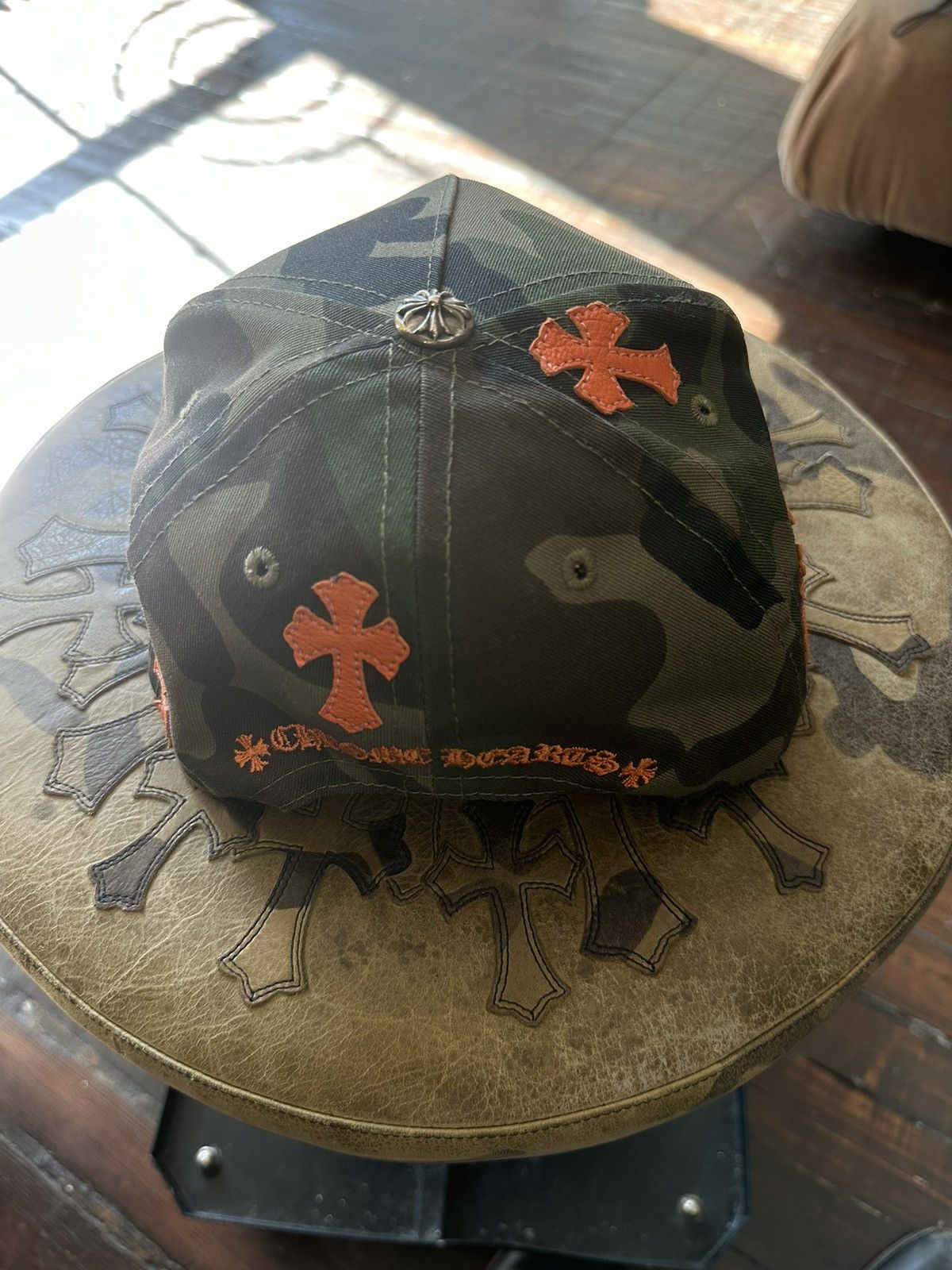 Chrome Hearts CHROME HEARTS CAMO PATCH HAT Size ONE SIZE - 2 Thumbnail