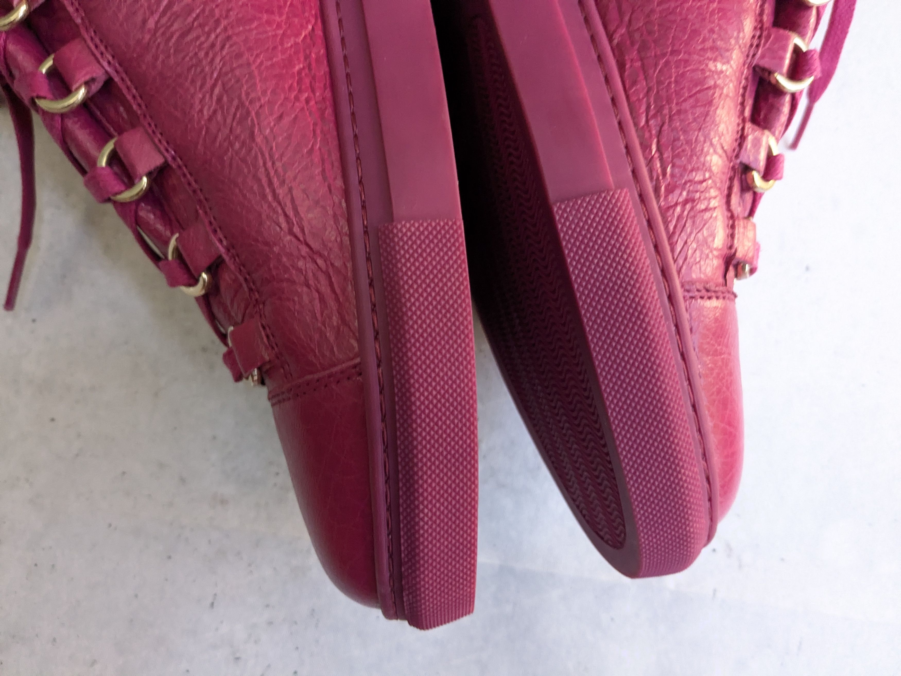Balenciaga Balenciaga Arena Sneakers Pink Leather 10 Low Tops Size US 10 / EU 43 - 13 Thumbnail