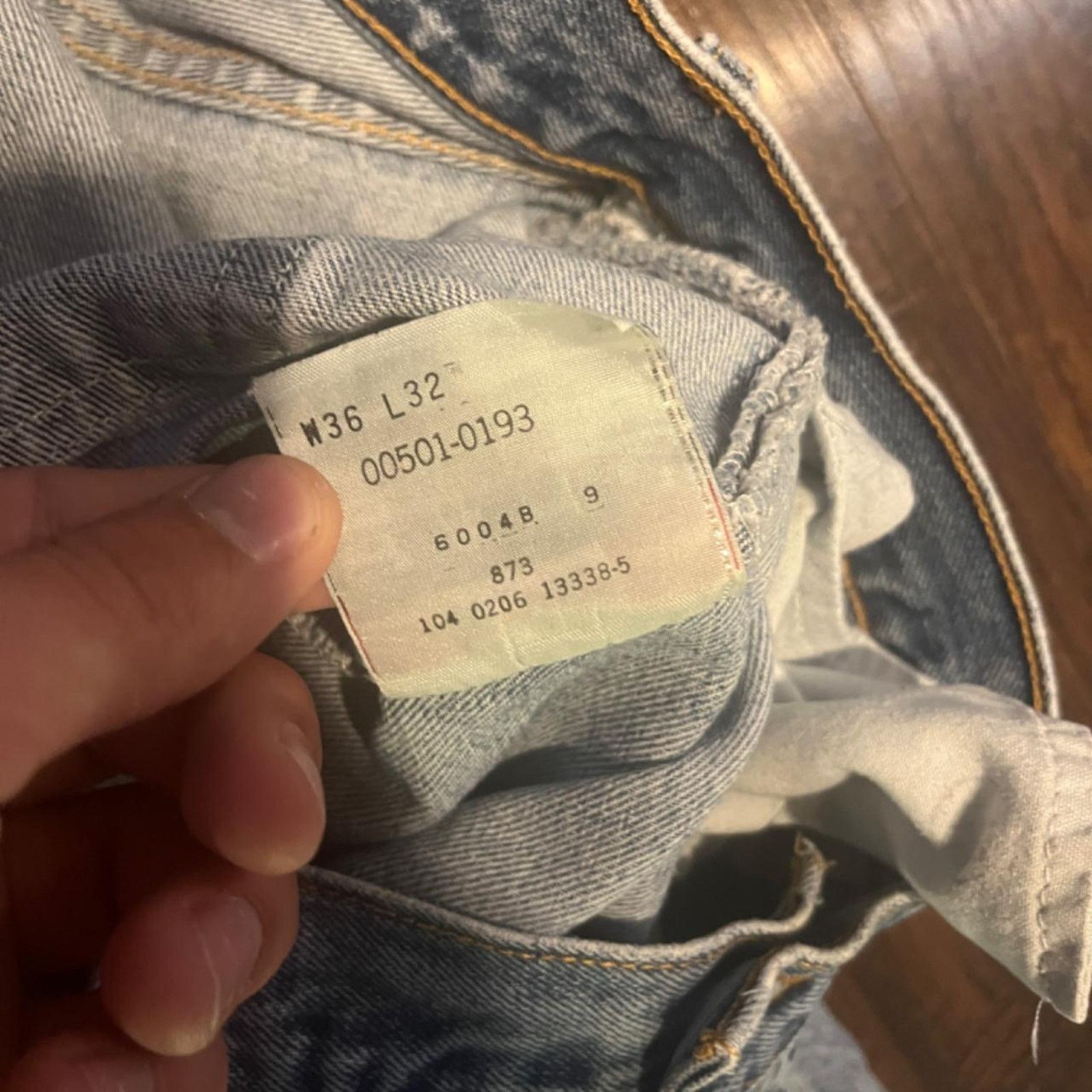 Levi's Vintage levis button fly jeans Size US 36 / EU 52 - 3 Thumbnail