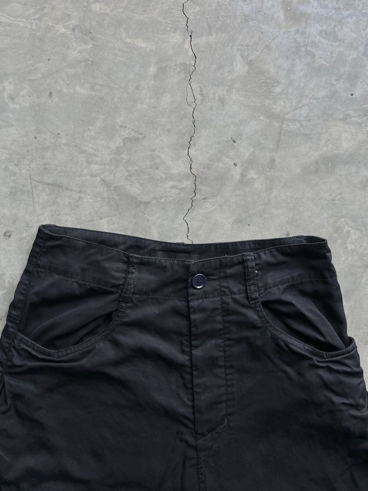 Issey Miyake CABANE de ZUCCA Wide-Leg Jort Pant Issey Miyake Size US 30 / EU 46 - 3 Thumbnail