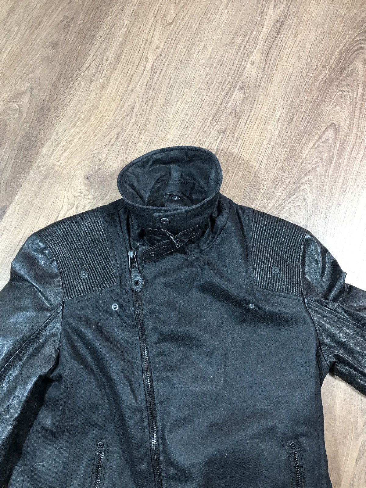 Japanese Brand Leather Denim Mauritius Biker Jacket Size M Size US M / EU 48-50 / 2 - 20 Thumbnail