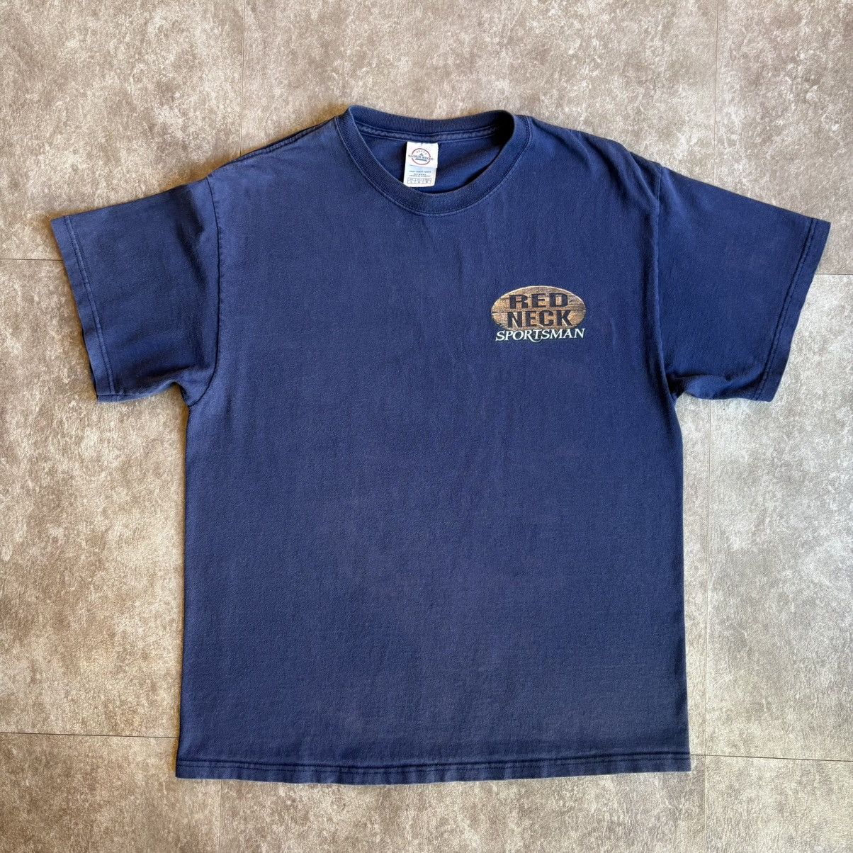 Vintage Vintage 2000s Red Neck Sportsman Deer Hunting T Shirt Size US L / EU 52-54 / 3 - 5 Thumbnail