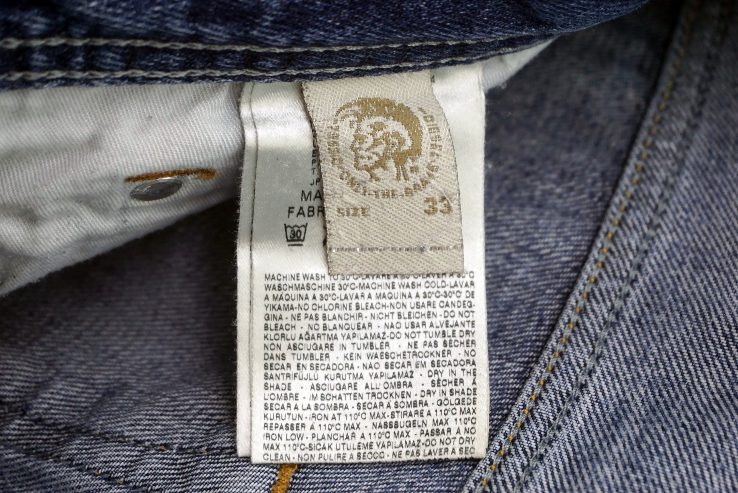 Diesel Diesel Jeans Size W36xL29 Larkee Low-Rise Ankle Denim Size US 33 - 14 Thumbnail