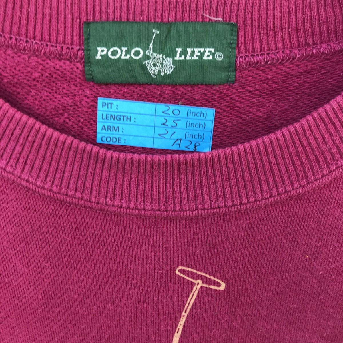 Vintage Vintage Polo Life Sweatshirt Size US M / EU 48-50 / 2 - 4 Thumbnail