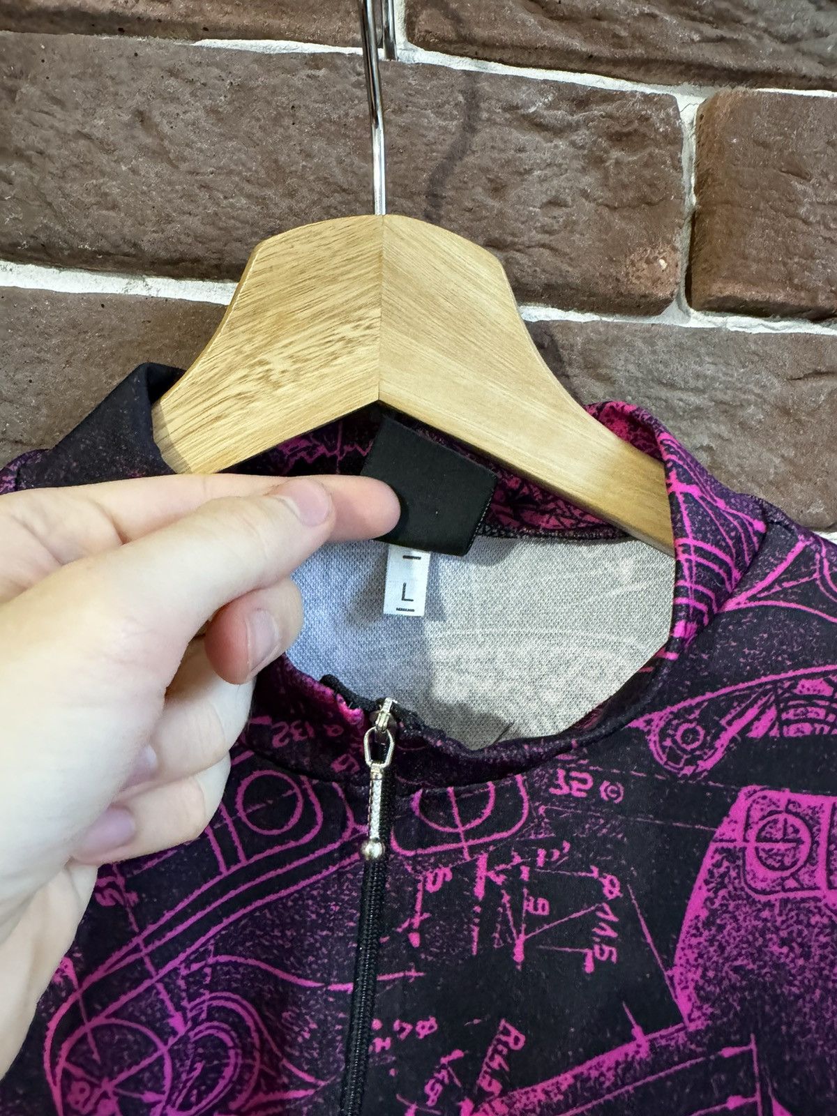 Vintage Rare 90s Seb Campagnolo Cycling Jersey Vintage L Pink Size US L / EU 52-54 / 3 - 6 Thumbnail