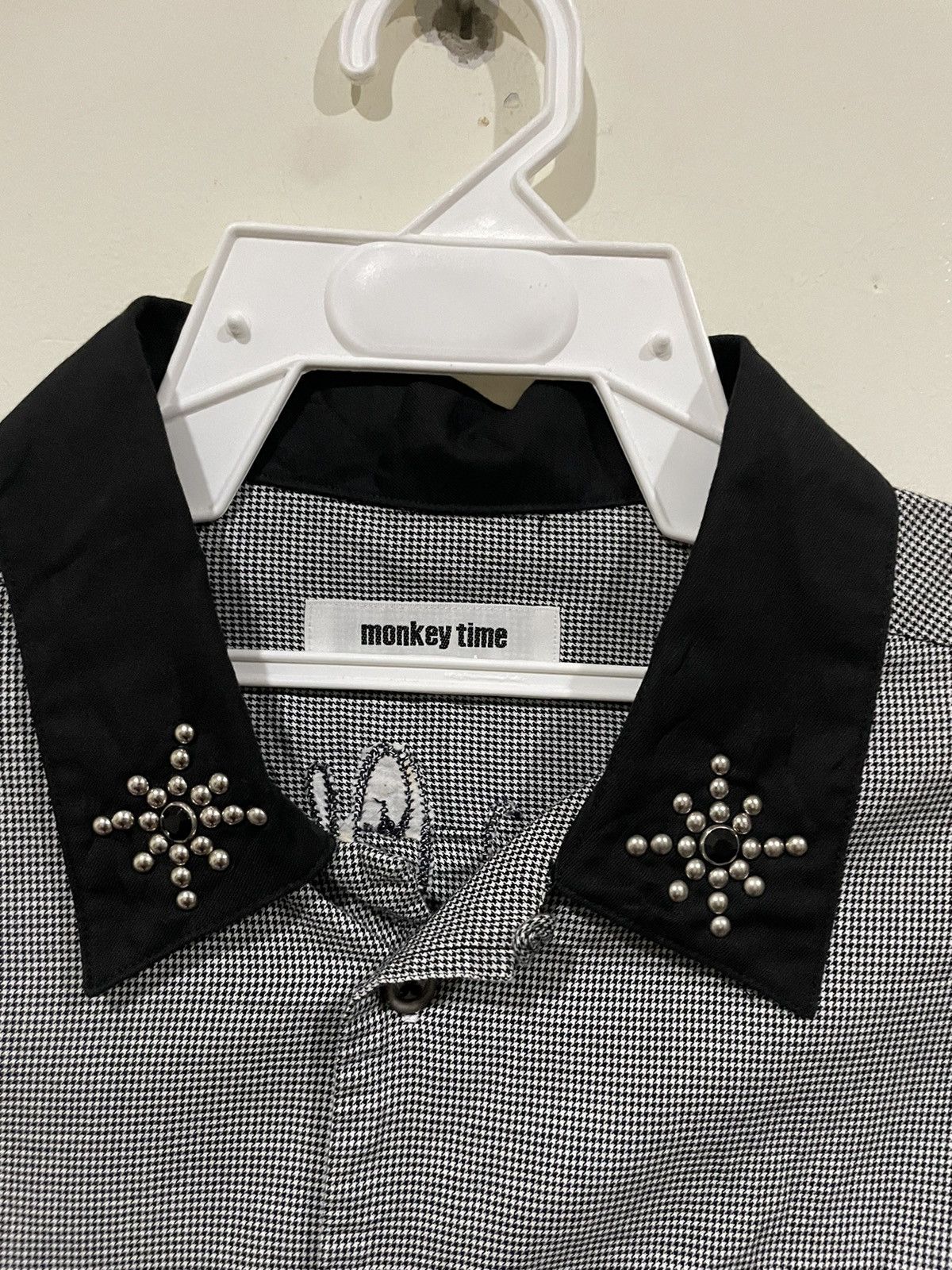 Japanese Brand × United Arrows × monkey time Monkey Time United Arrows Japan Studded Rockabilly Shirts Size US M / EU 48-50 / 2 - 17 Thumbnail