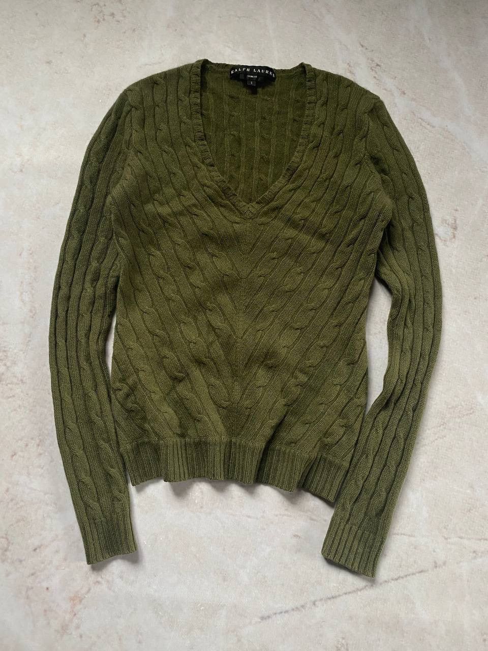 Polo Ralph Lauren × RRL Ralph Lauren Polo Ralph Lauren Cashmere Black Label Luxury Knit Sweater Size S / US 4 / IT 40 - 1 Thumbnail