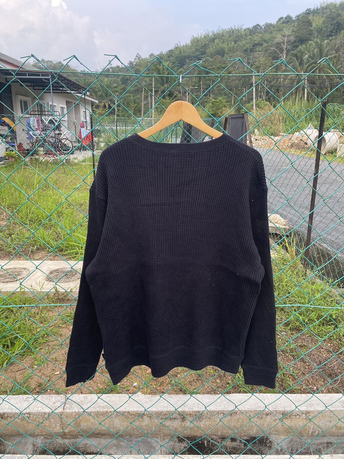 KAVU AW Kavu Plain Black Sweater Size US L / EU 52-54 / 3 - 2 Thumbnail