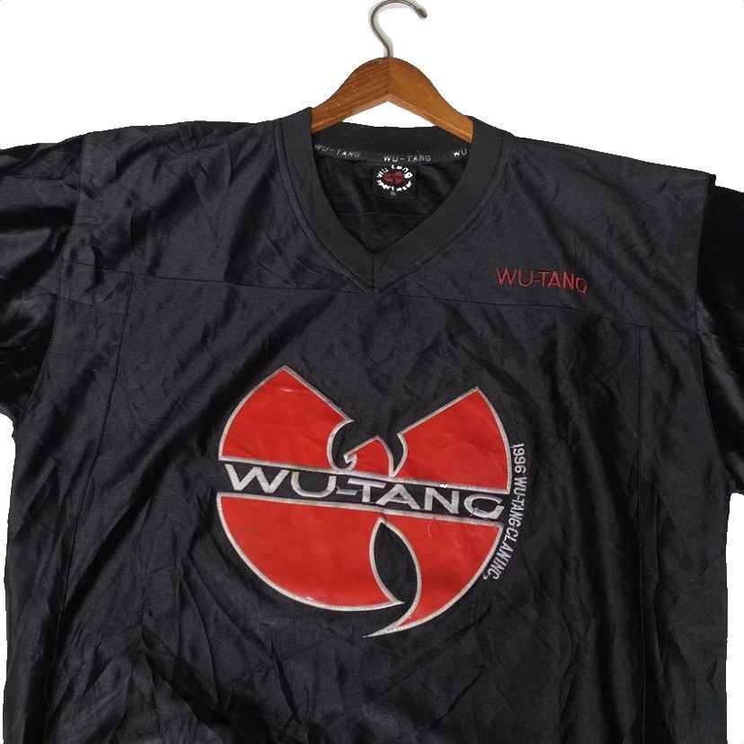Vintage × Wu-Tang Clan Vintage 1996 Wu-Tang jersey big logo Size US XL / EU 56 / 4 - 1 Thumbnail