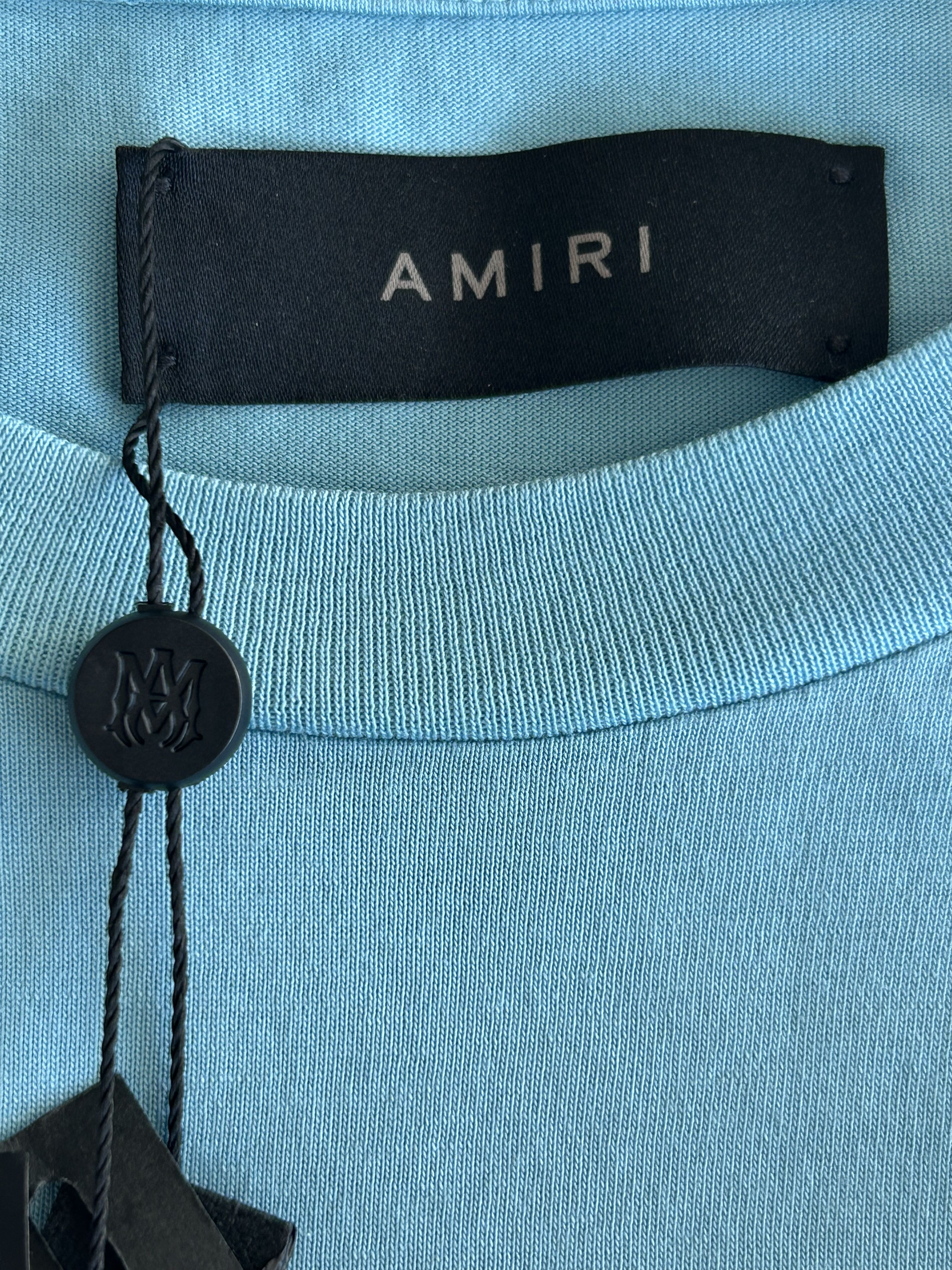 Amiri Amiri Blue & White Dragon Logo T-Shirt Size US S / EU 44-46 / 1 - 3 Thumbnail