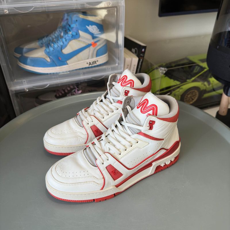 Louis Vuitton Louis Vuitton High-top Athletic Sneakers for Men 0079 Size US 8.5 / EU 41-42 - 1 Thumbnail