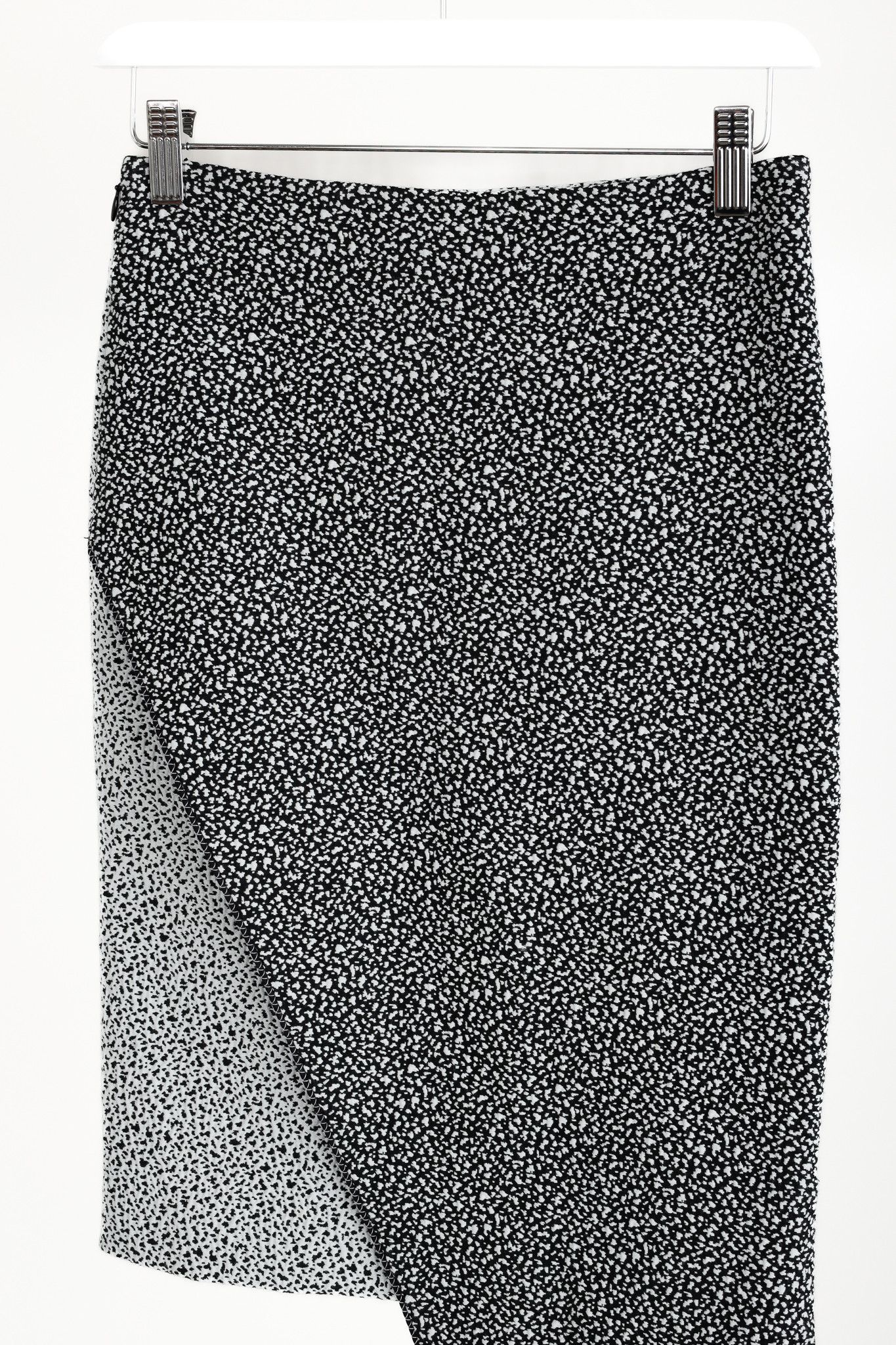 Jonathan Simkhai Jonathan Simkhai PF/15 Speckled Jacquard Asymmetrical Skirt Size 25" / US 0 / IT 36 - 3 Thumbnail
