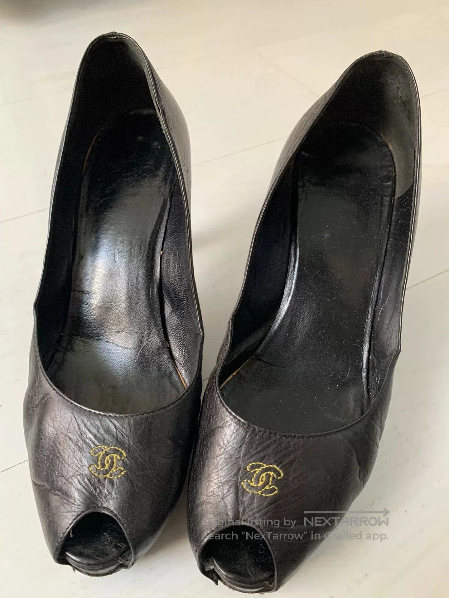 Vivienne Westwood Chanel Peep. Size US 6 / IT 36 - 2 Thumbnail