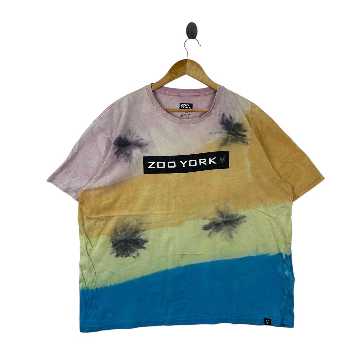 Zoo York Zoo York Tie Dye Spellout T-Shirt Vintage Skate Summer Large Size US L / EU 52-54 / 3 - 1 Thumbnail