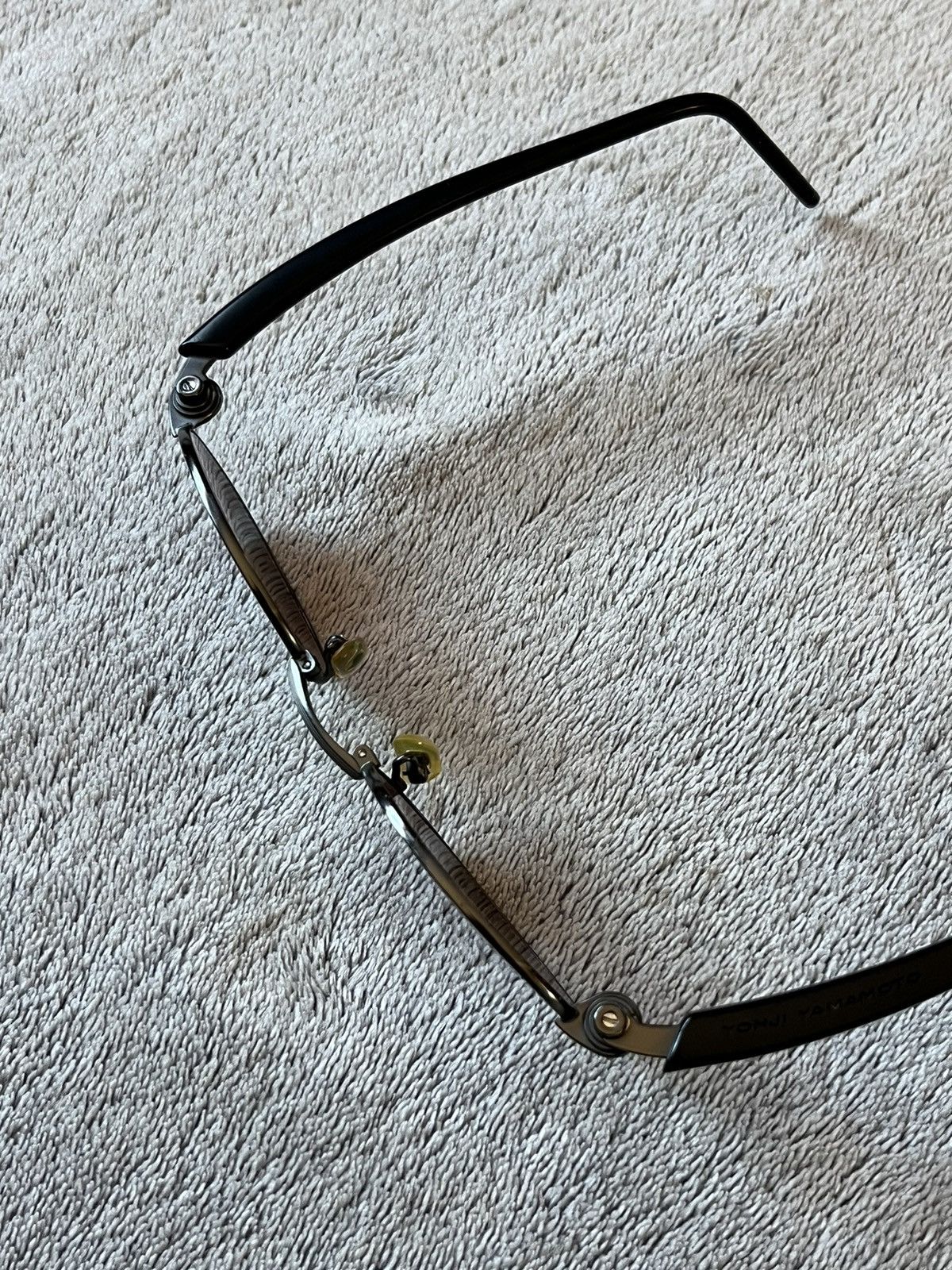 Vintage × Yohji Yamamoto Yohji Yamamoto 52-2703 Round Sunglass 90’s Japan Designer Size ONE SIZE - 4 Thumbnail