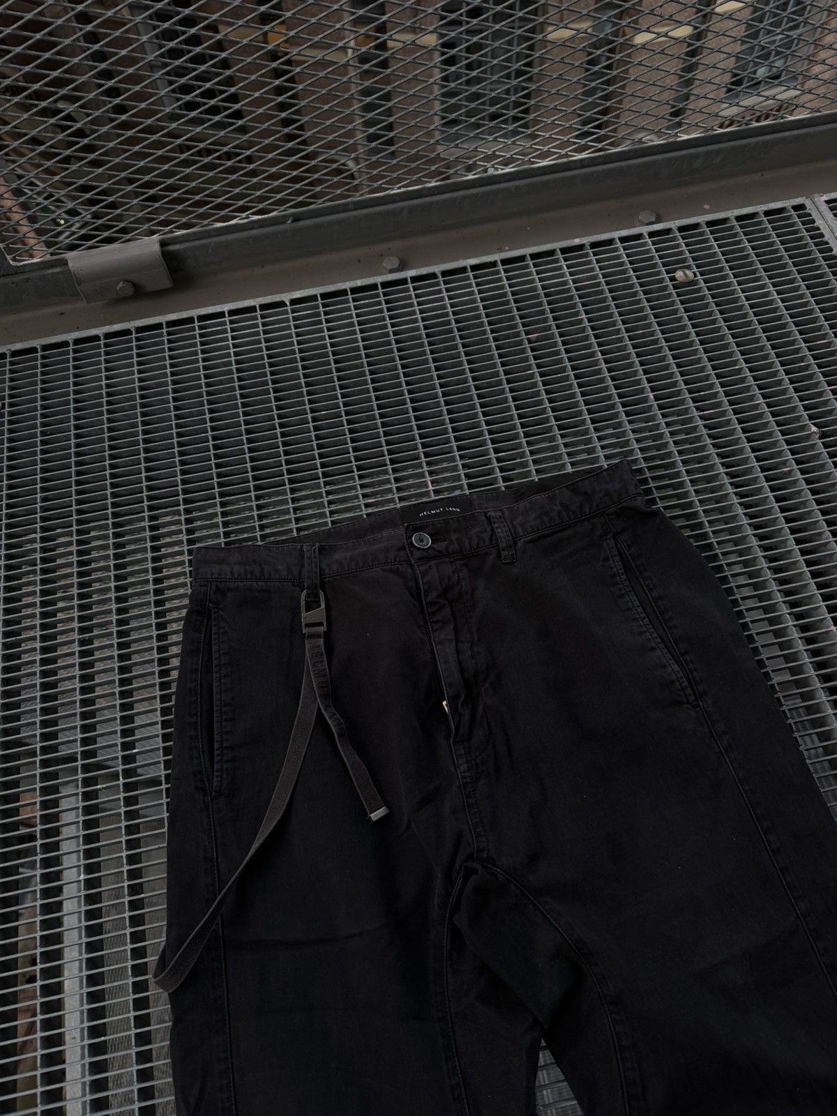 Helmut Lang Helmut Lang Curved Leg Track Pants Size US 30 / EU 46 - 5 Thumbnail