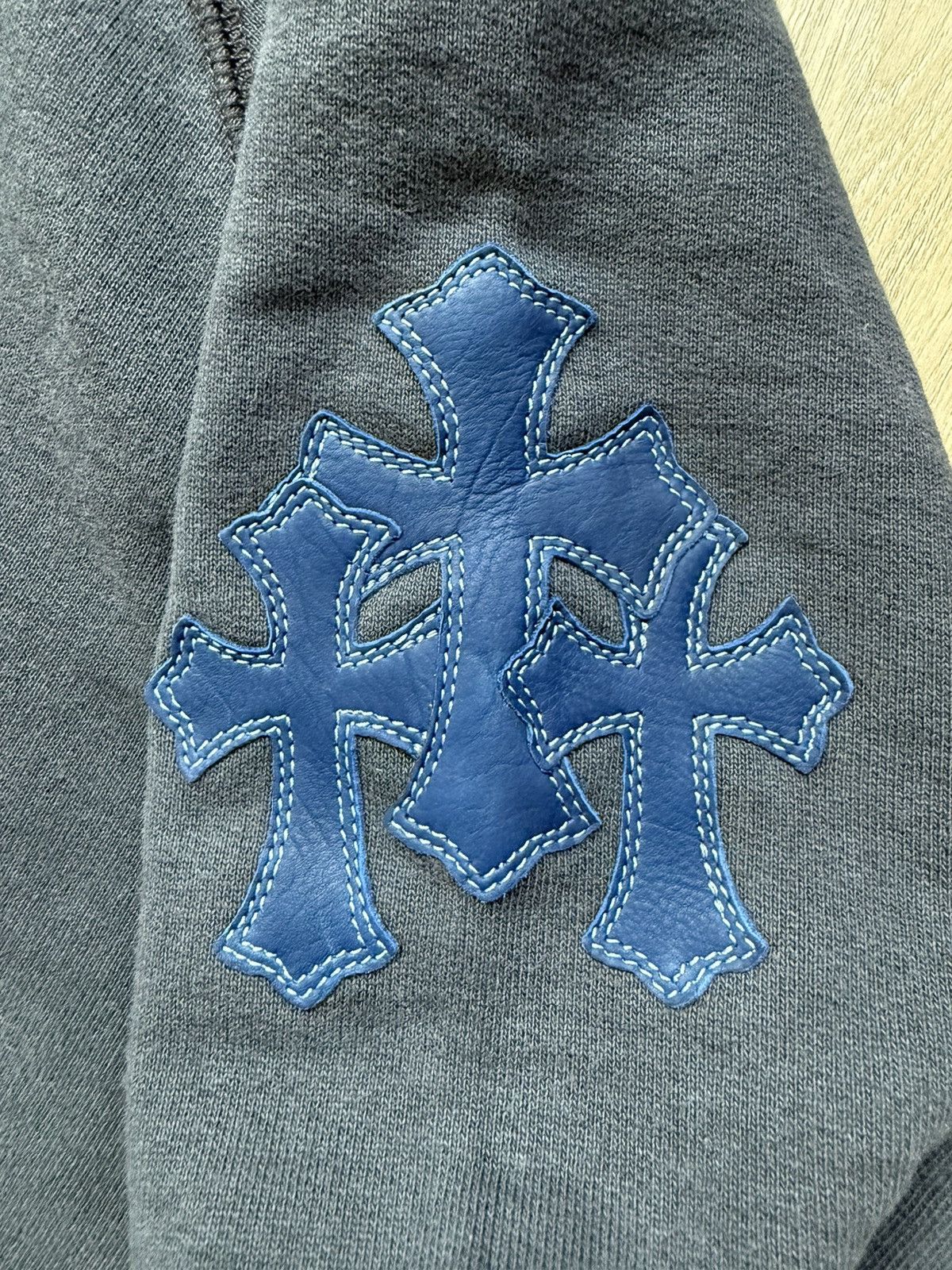 Chrome Hearts Chrome hearts paperjam blue patches hoodie Size US XL / EU 56 / 4 - 4 Thumbnail